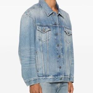 Saint Laurent Oversized Men's Jean Jacket - Like-New [48 or XL]